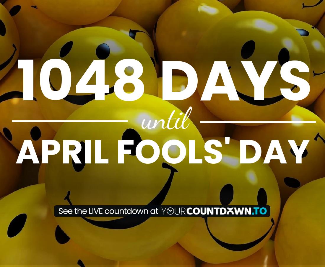 Countdown to April Fools' Day
