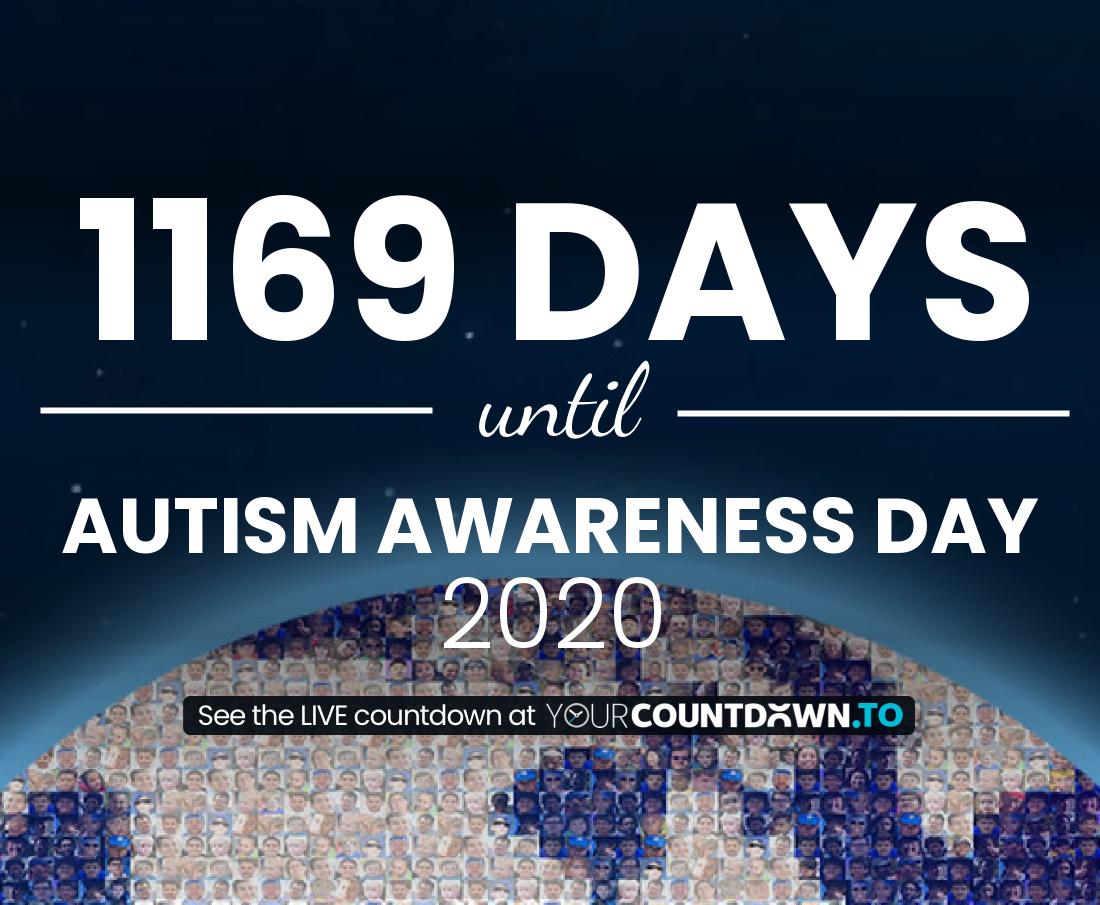 Countdown to Autism Awareness Day 2020