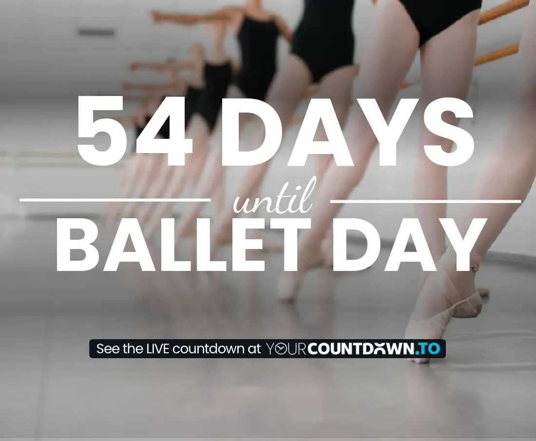 Countdown To Ballet Day