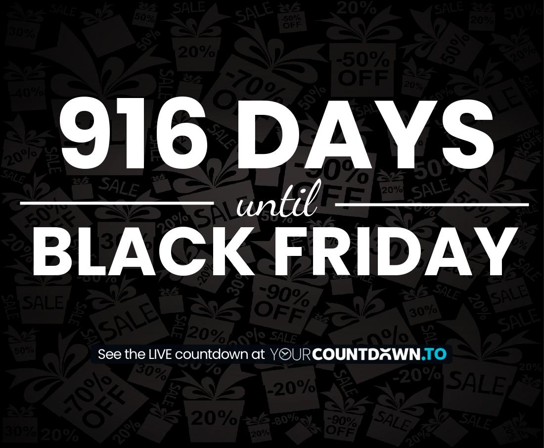 Countdown to Black Friday