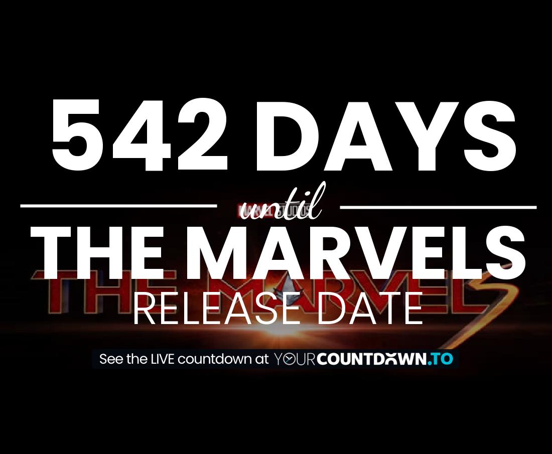 Countdown to The Marvels Release Date