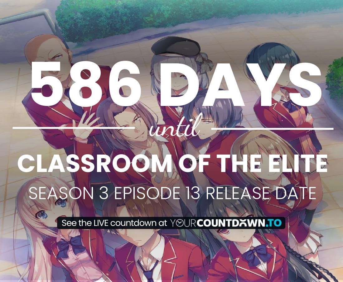 Countdown to Classroom of the Elite Season 2 Episode 7 Release Date