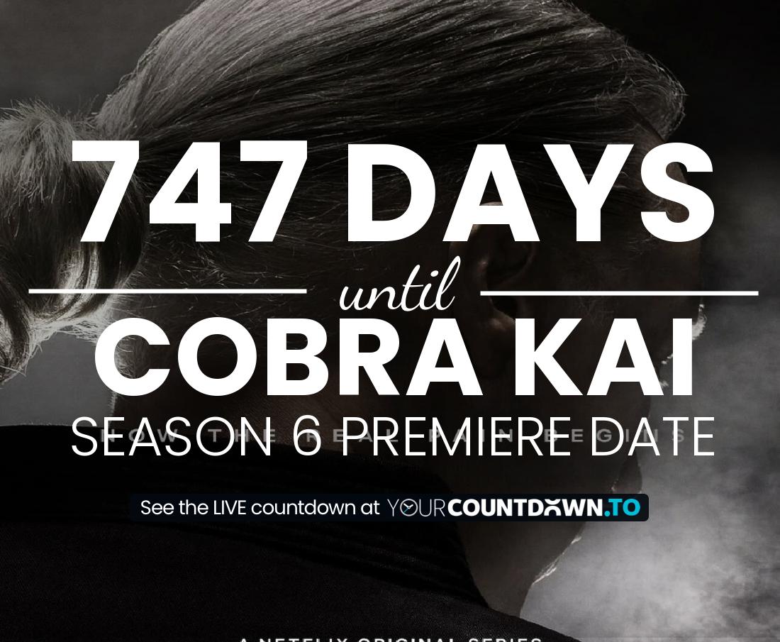 Countdown to Cobra Kai Season 5 Premiere Date