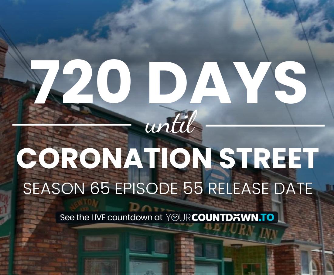 Countdown to Coronation Street Season 63 Episode 75 Release Date