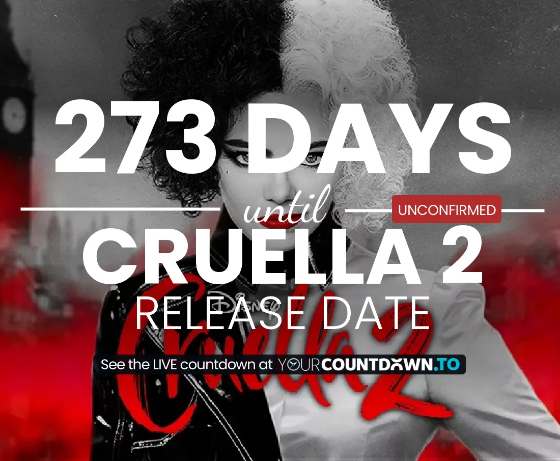 Countdown To Cruella 2 Release Date