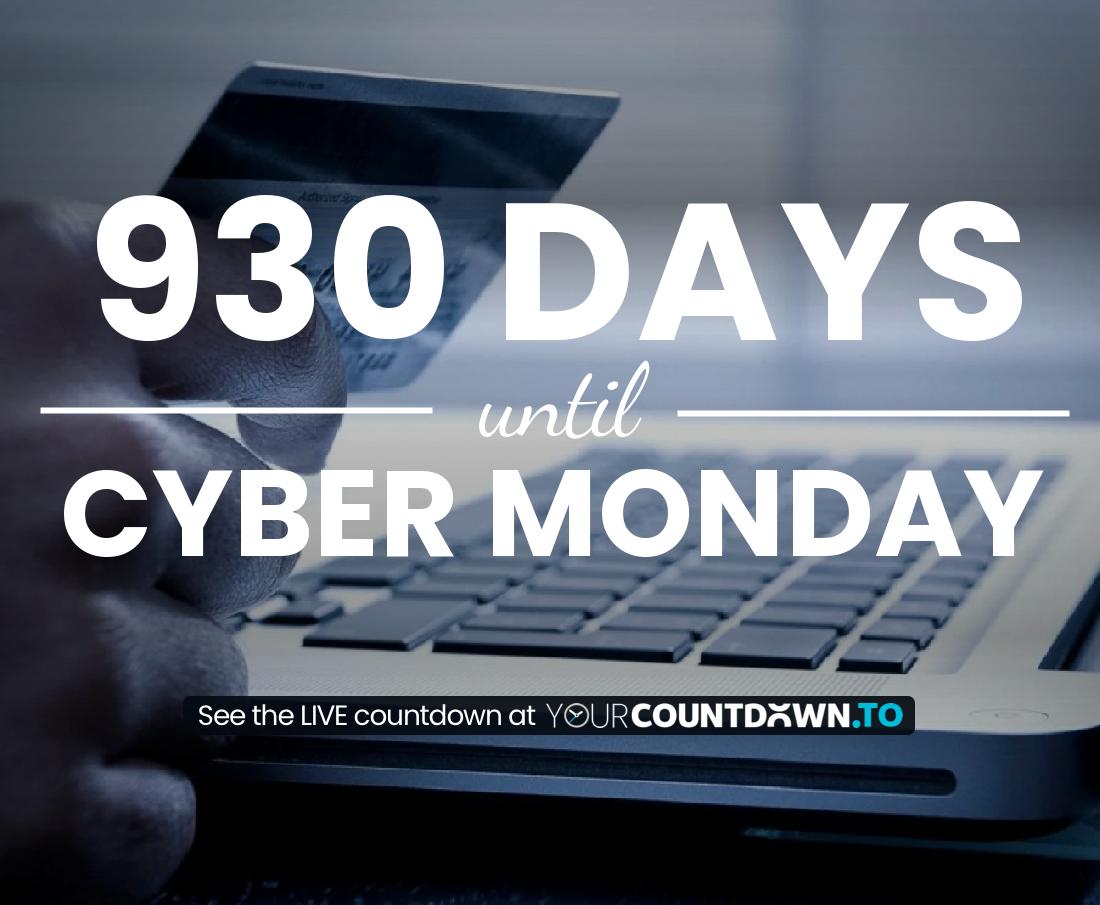 Countdown to Cyber Monday