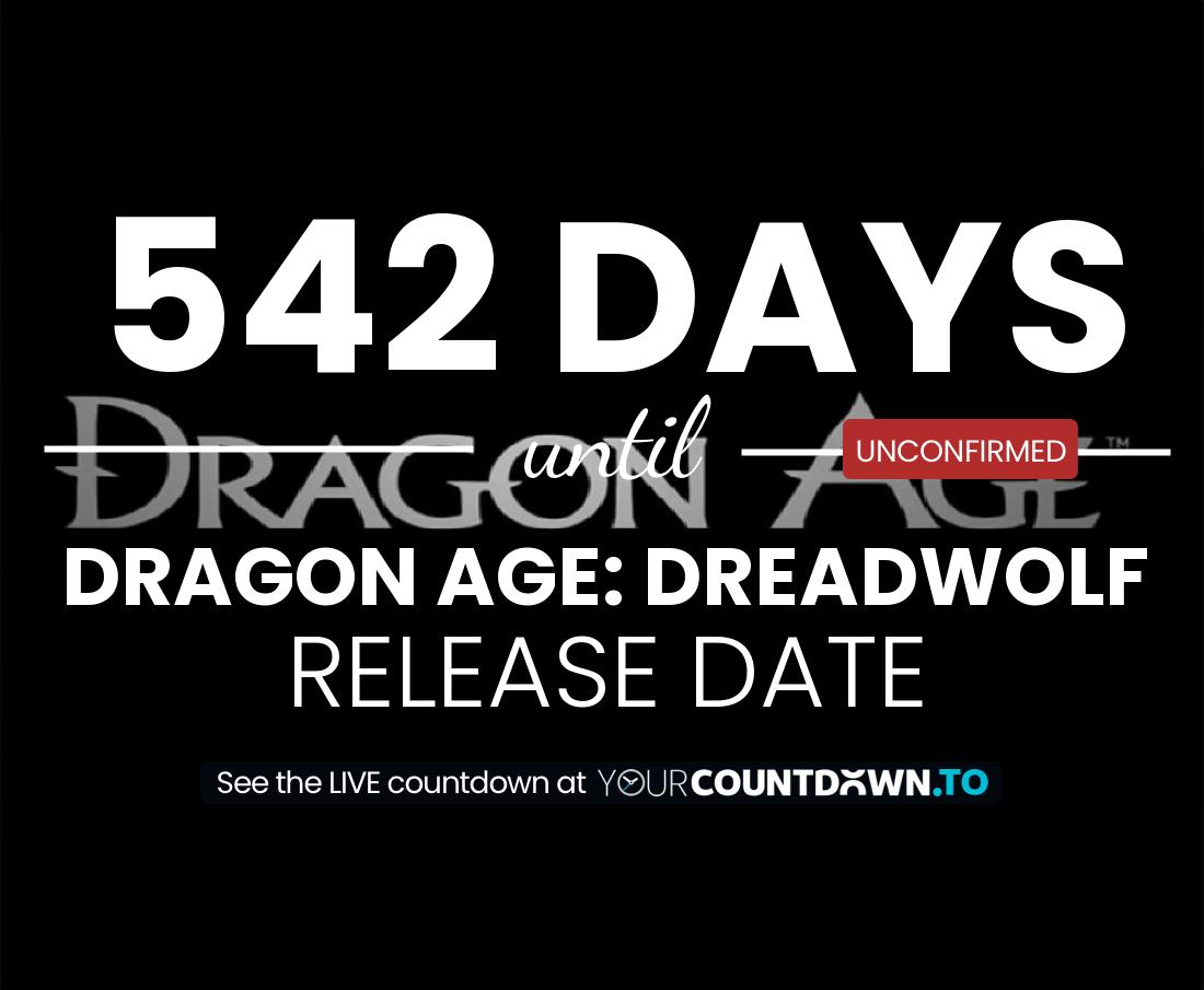 Countdown to Dragon Age: Dreadwolf Release Date