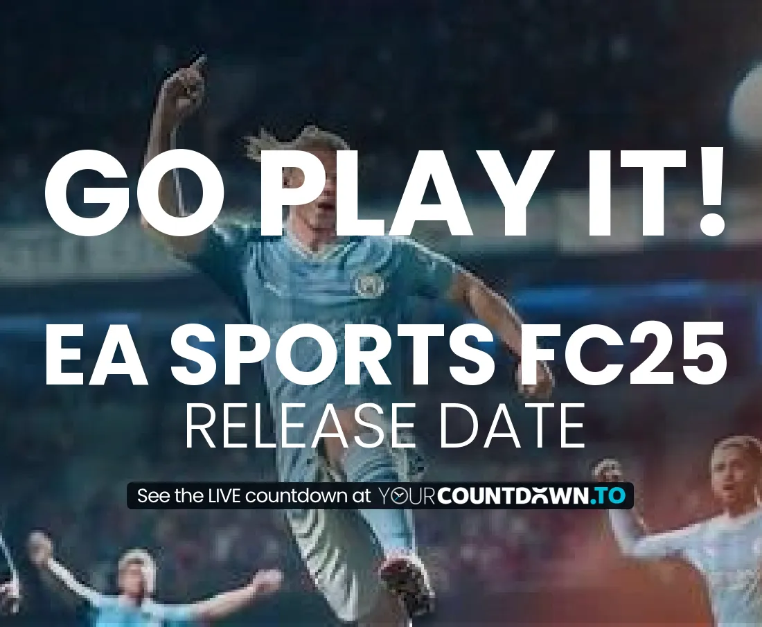 Countdown To EA Sports FC25 | Release Date