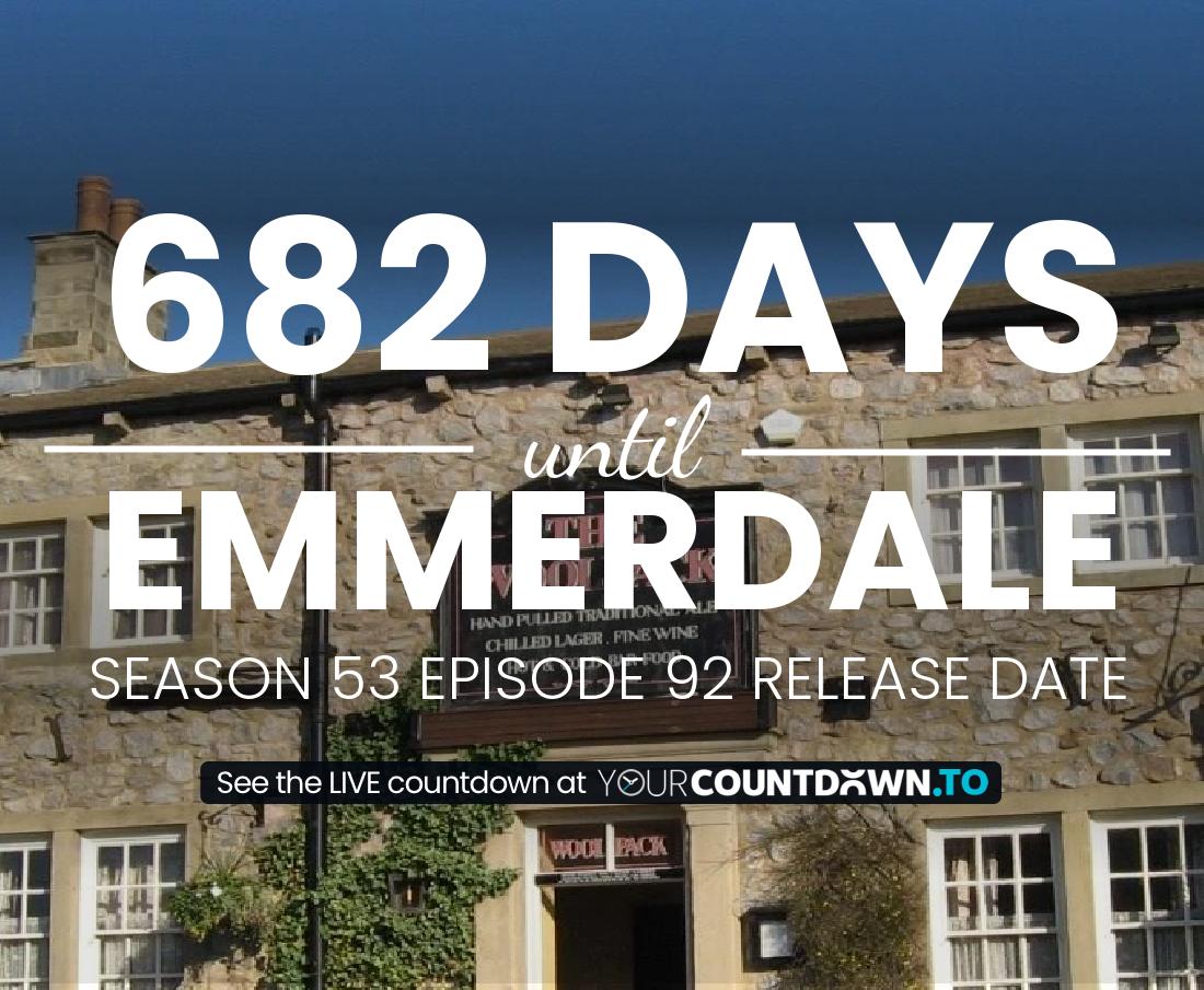 Countdown to Emmerdale Season 53 Episode 133 Release Date