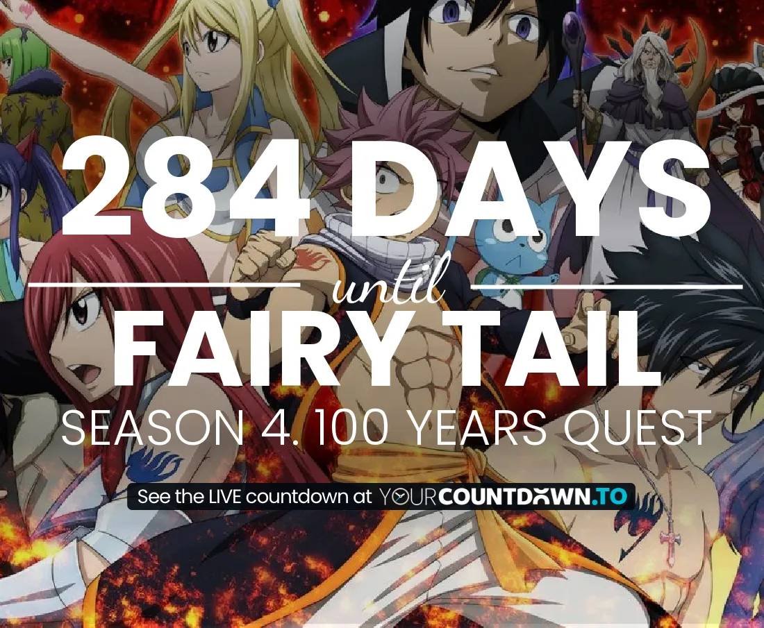 Countdown To Fairy Tail | Season 4. 100 Years quest