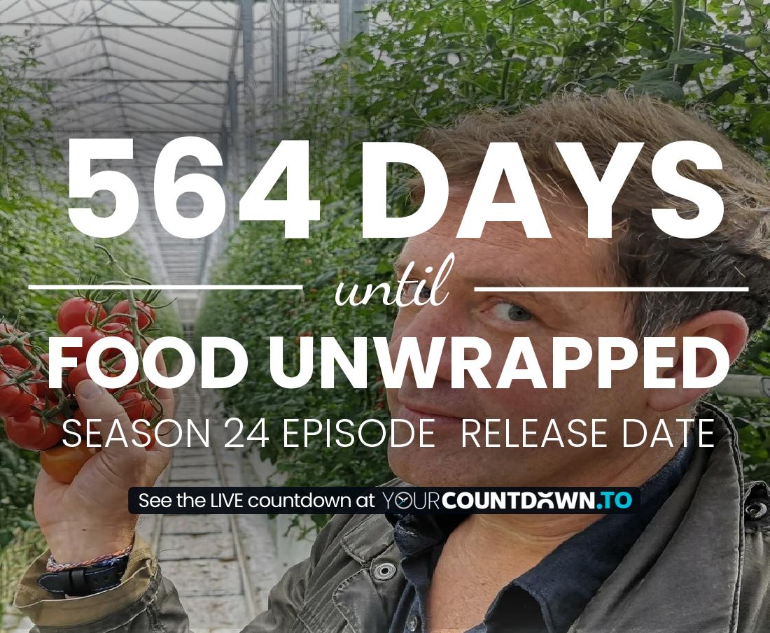 Countdown to Food Unwrapped Season 22 Episode  Release Date
