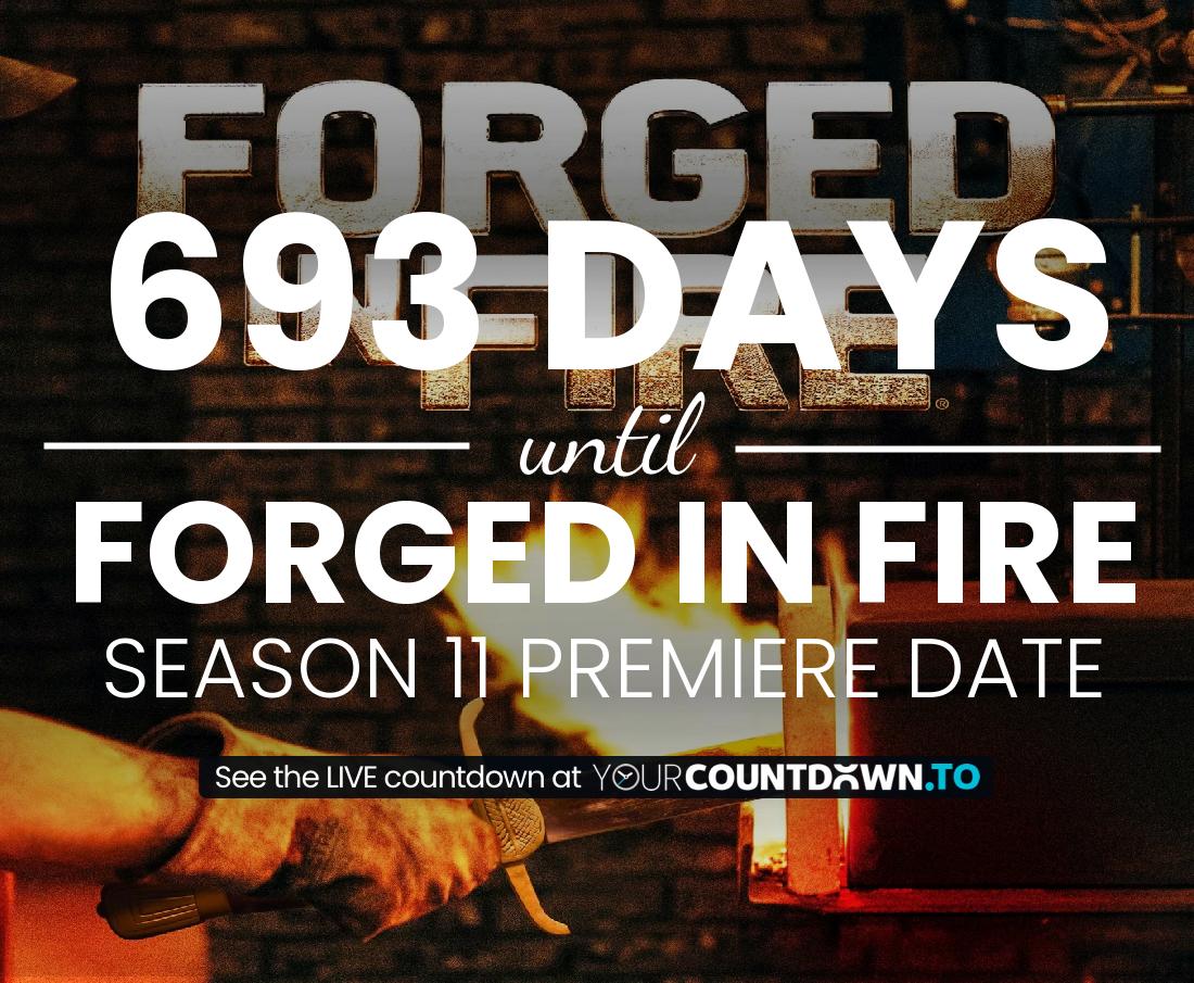 Countdown to Forged in Fire Season 9 Episode 13 Release Date
