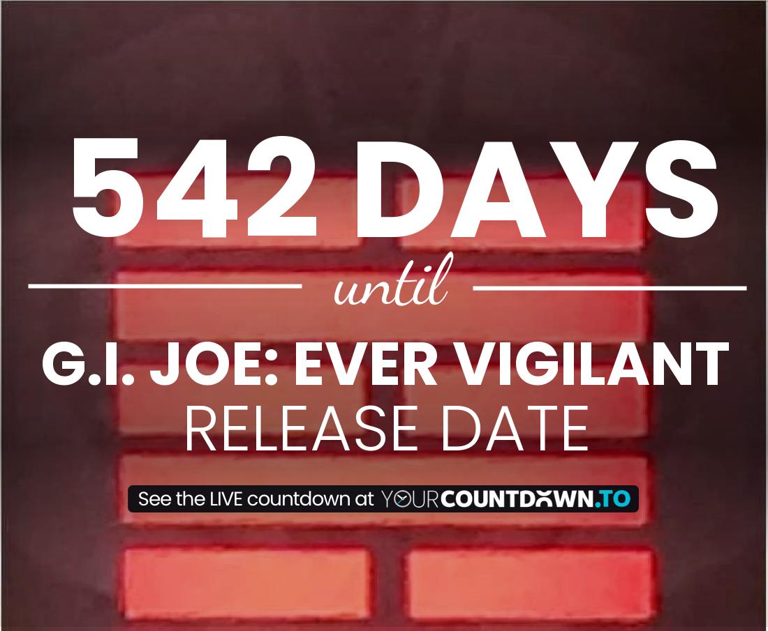 Countdown to G.I. Joe: Ever Vigilant Release Date