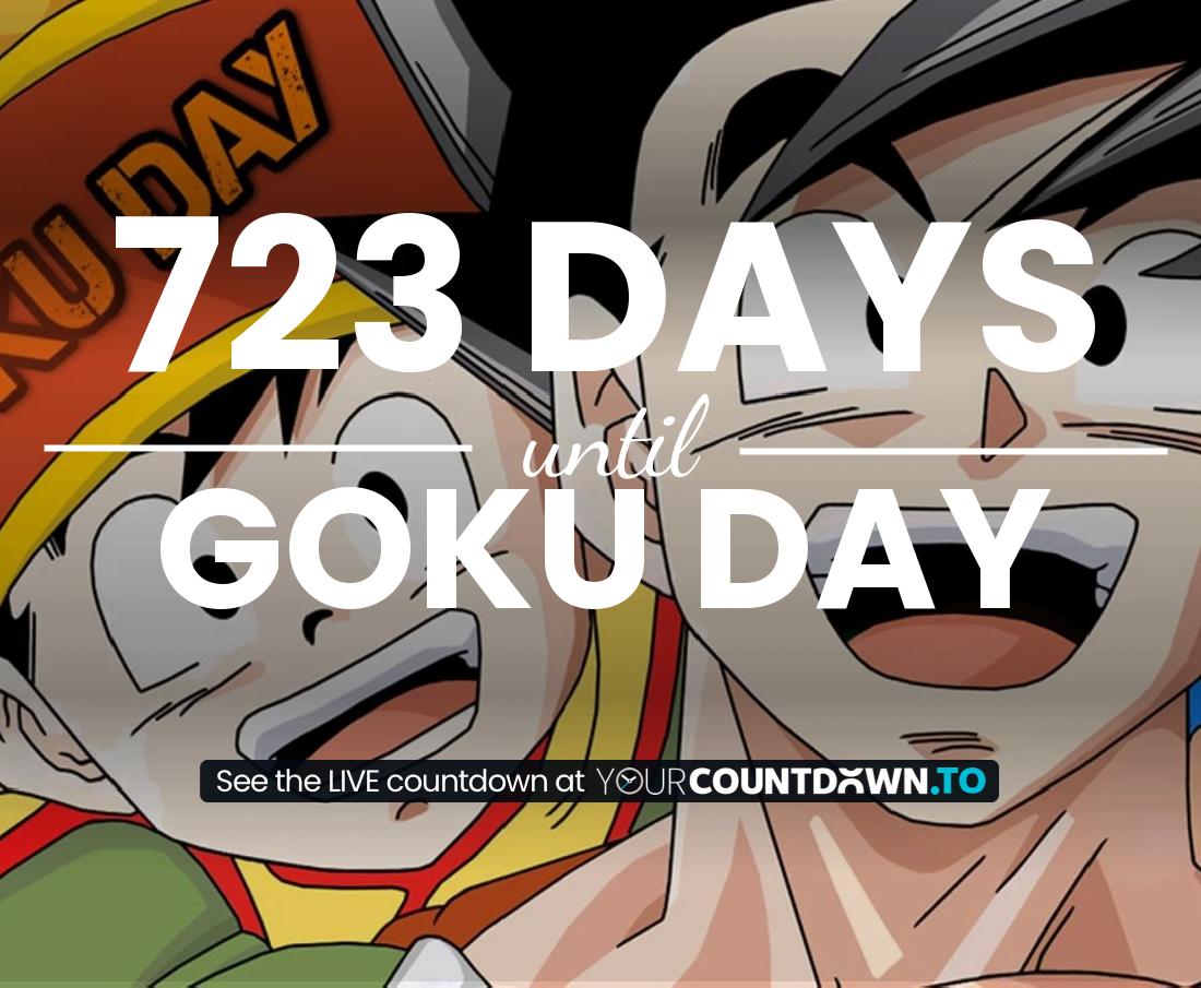 Countdown to Goku Day