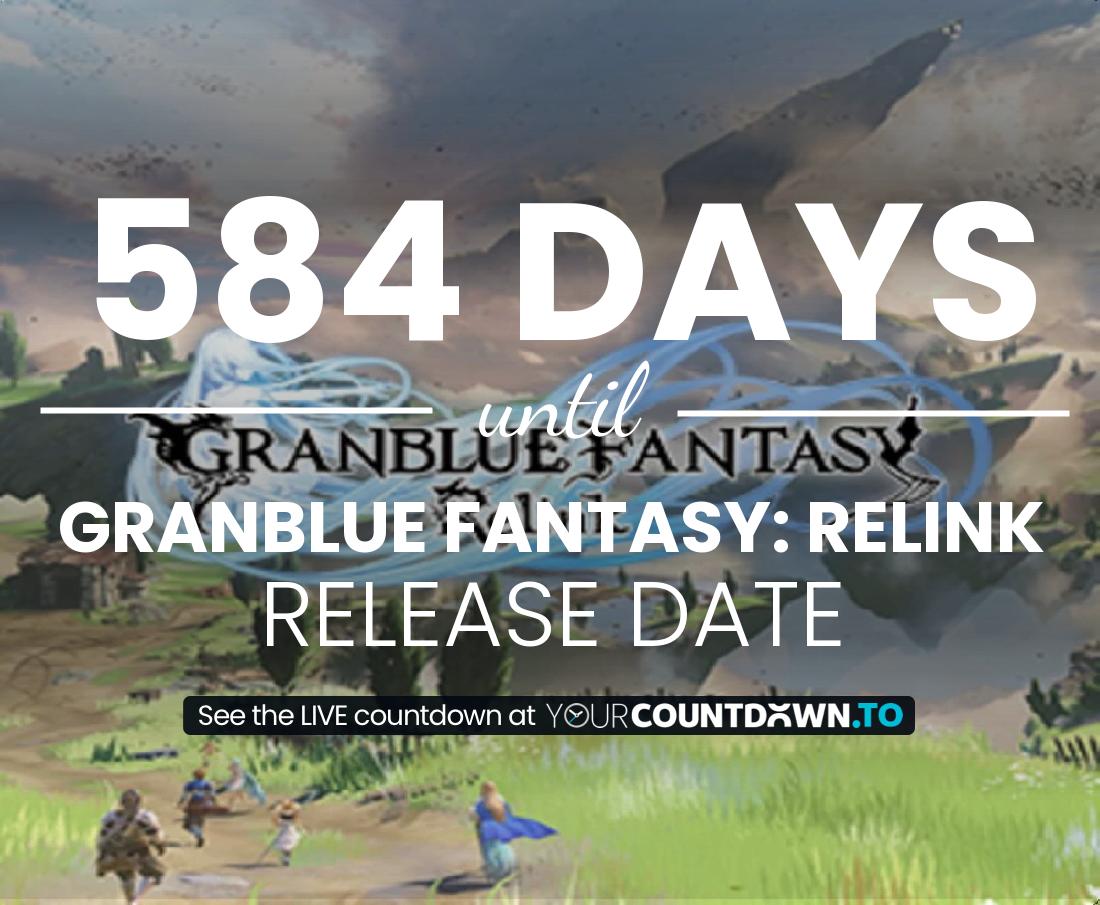 Countdown to Granblue Fantasy: Relink PS4 Release Date