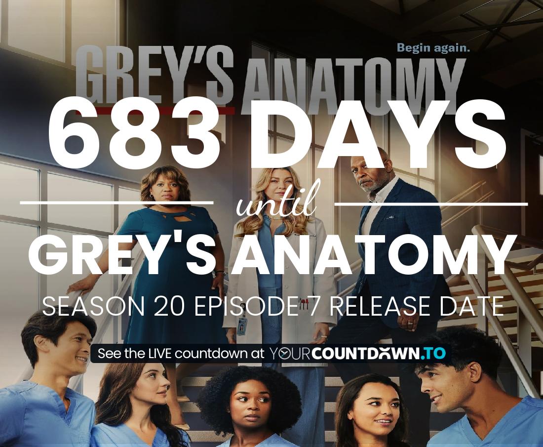 Countdown to Grey's Anatomy Season 19 Premiere Date
