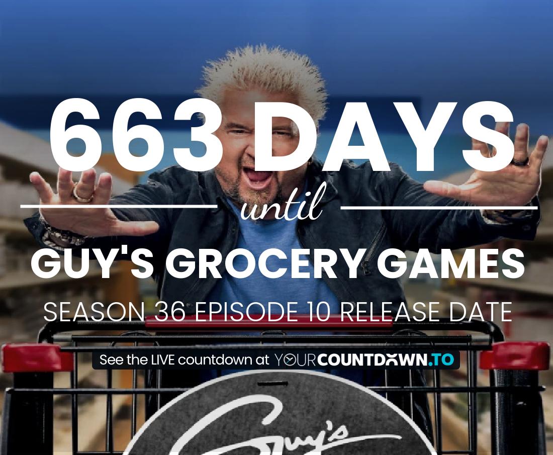 Countdown to Guy's Grocery Games Season 30 Episode 5 Release Date