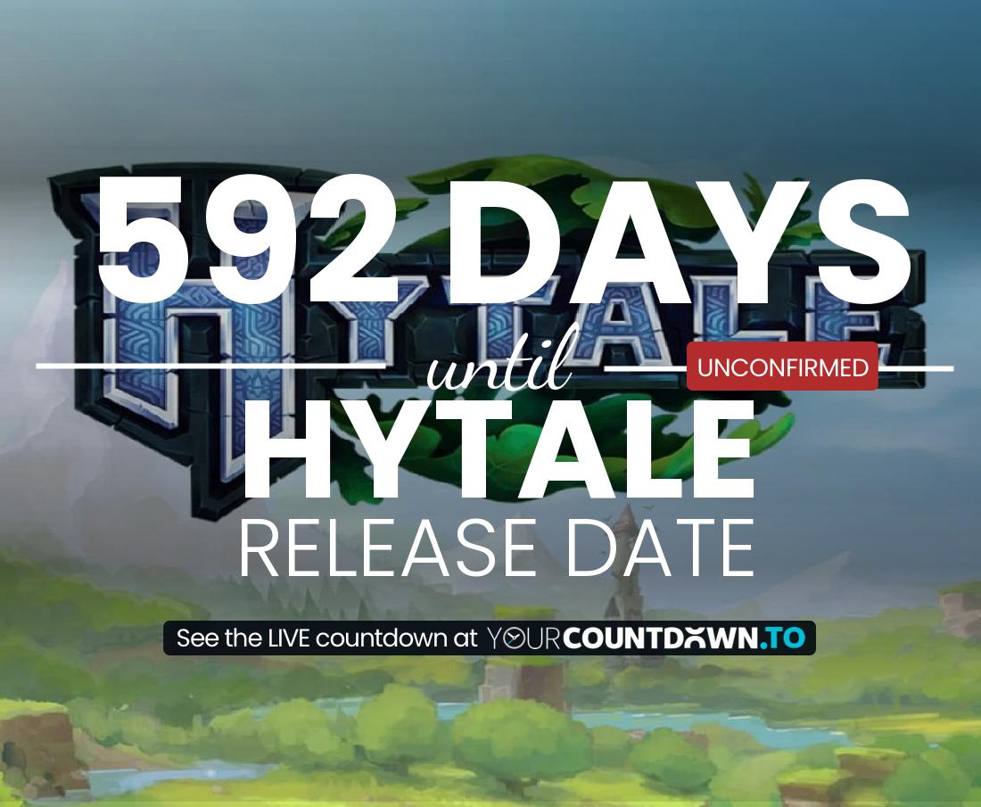 Countdown to Hytale Release Date
