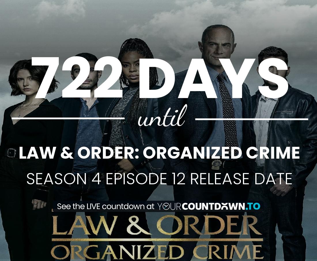 Countdown to Law & Order: Organized Crime Season 2 Episode 22 Release Date