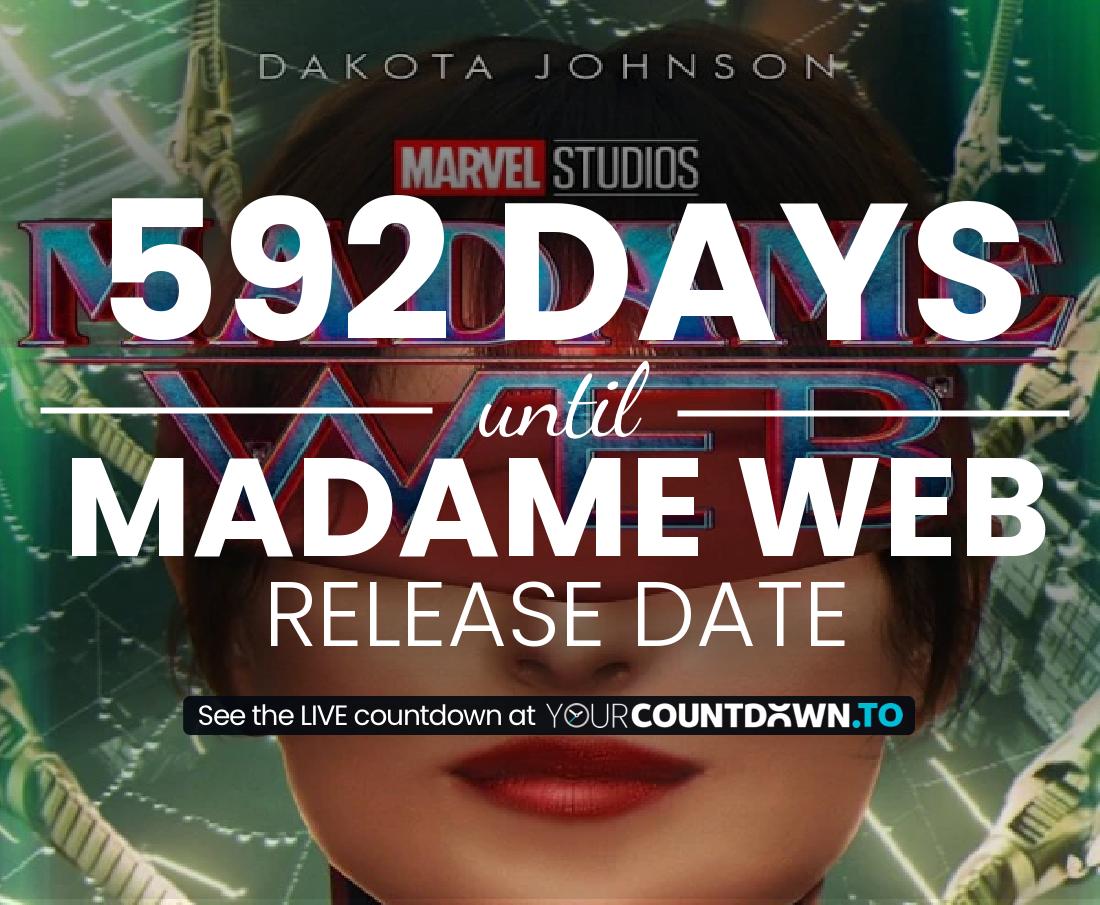 Countdown to Madame Web Release Date