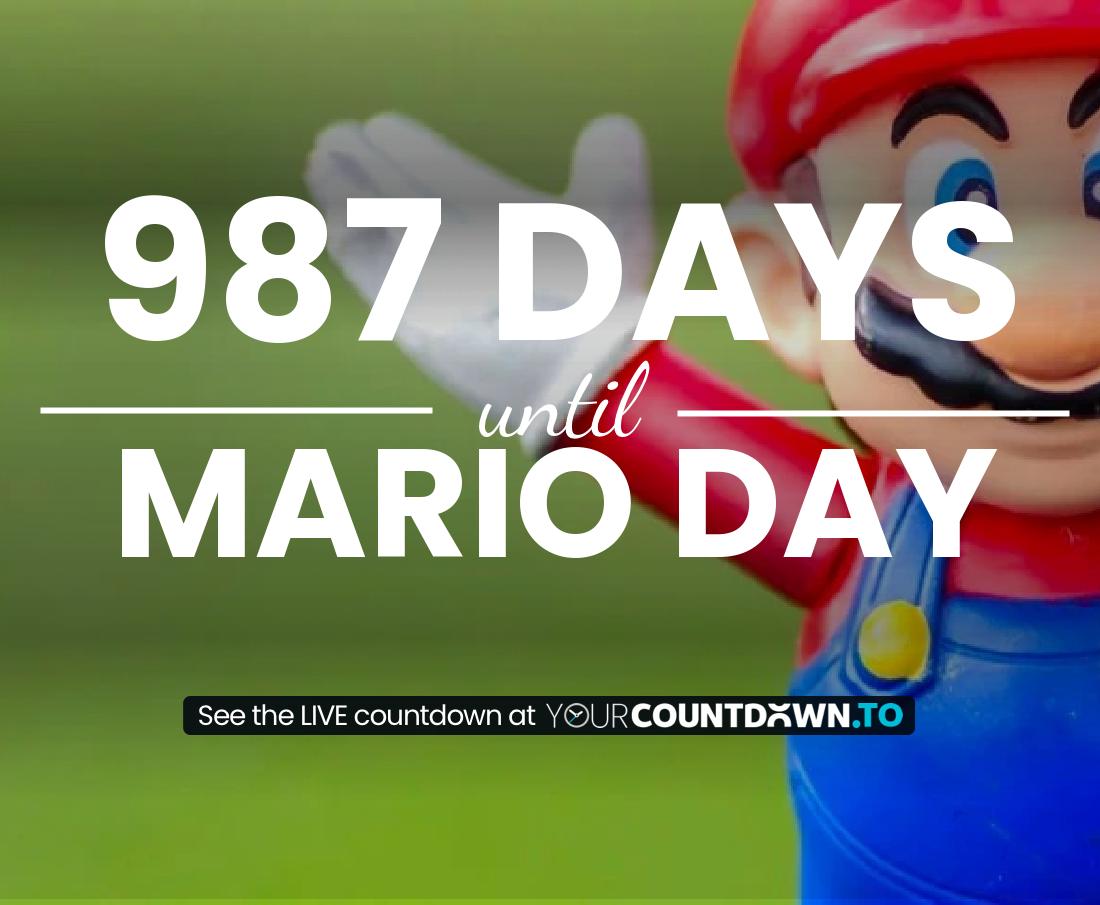 Countdown to Mario Day