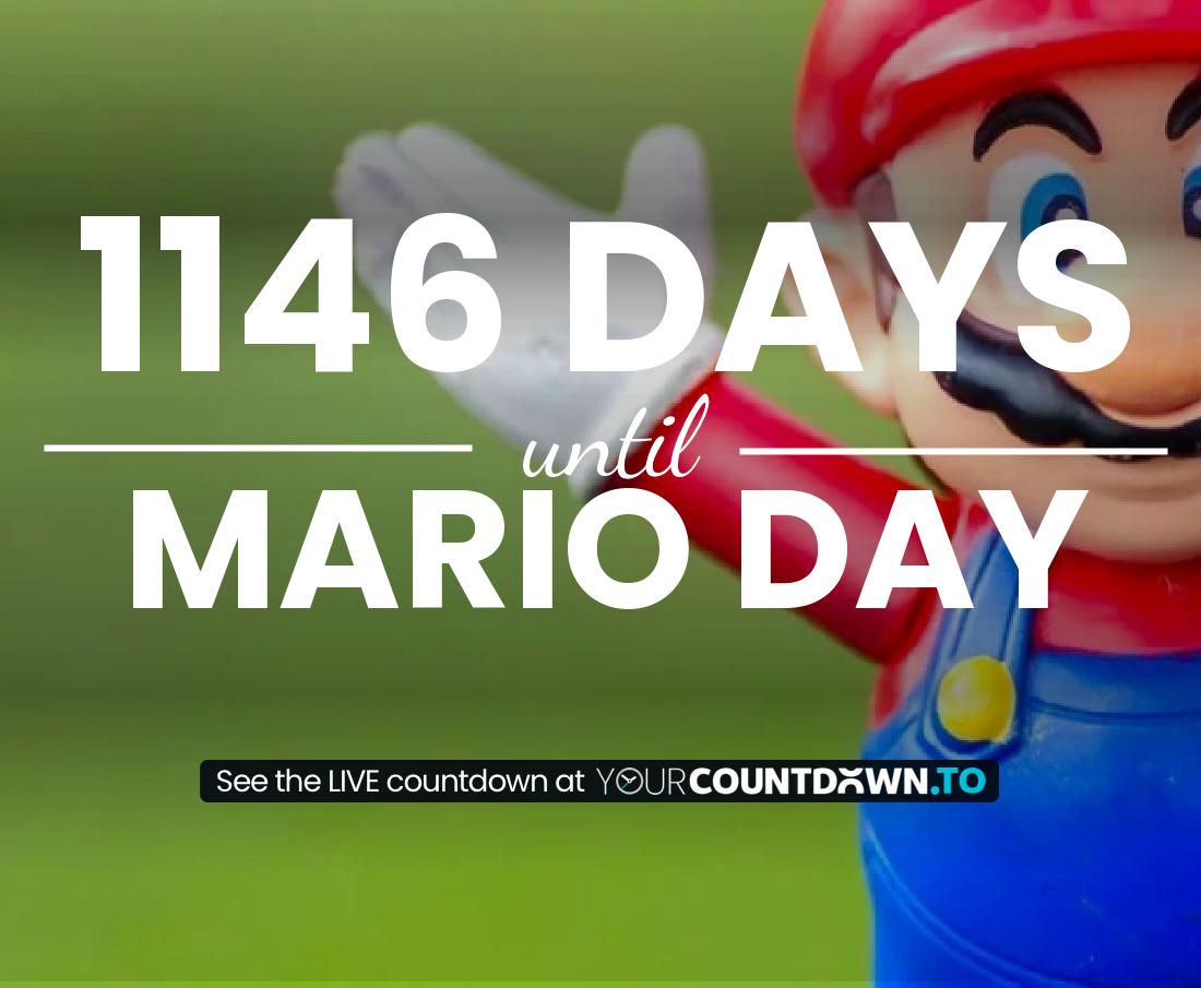 Countdown to Mario Day
