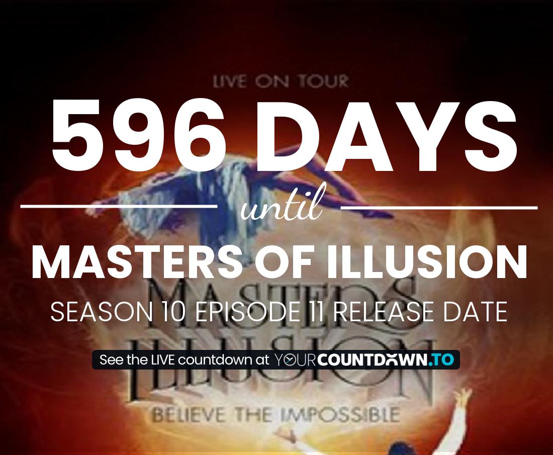 Countdown to Masters of Illusion Season 8 Episode 12 Release Date