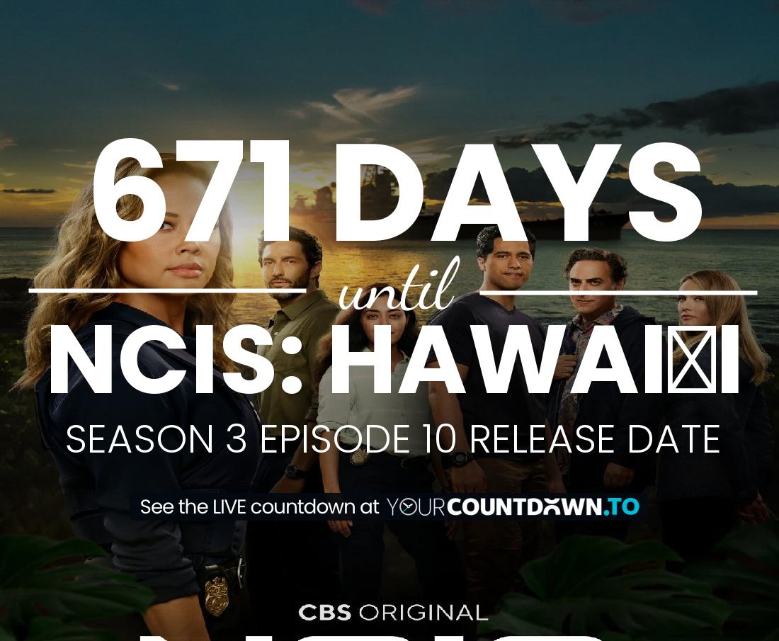 Countdown to NCIS: Hawai'i Season 2 Premiere Date