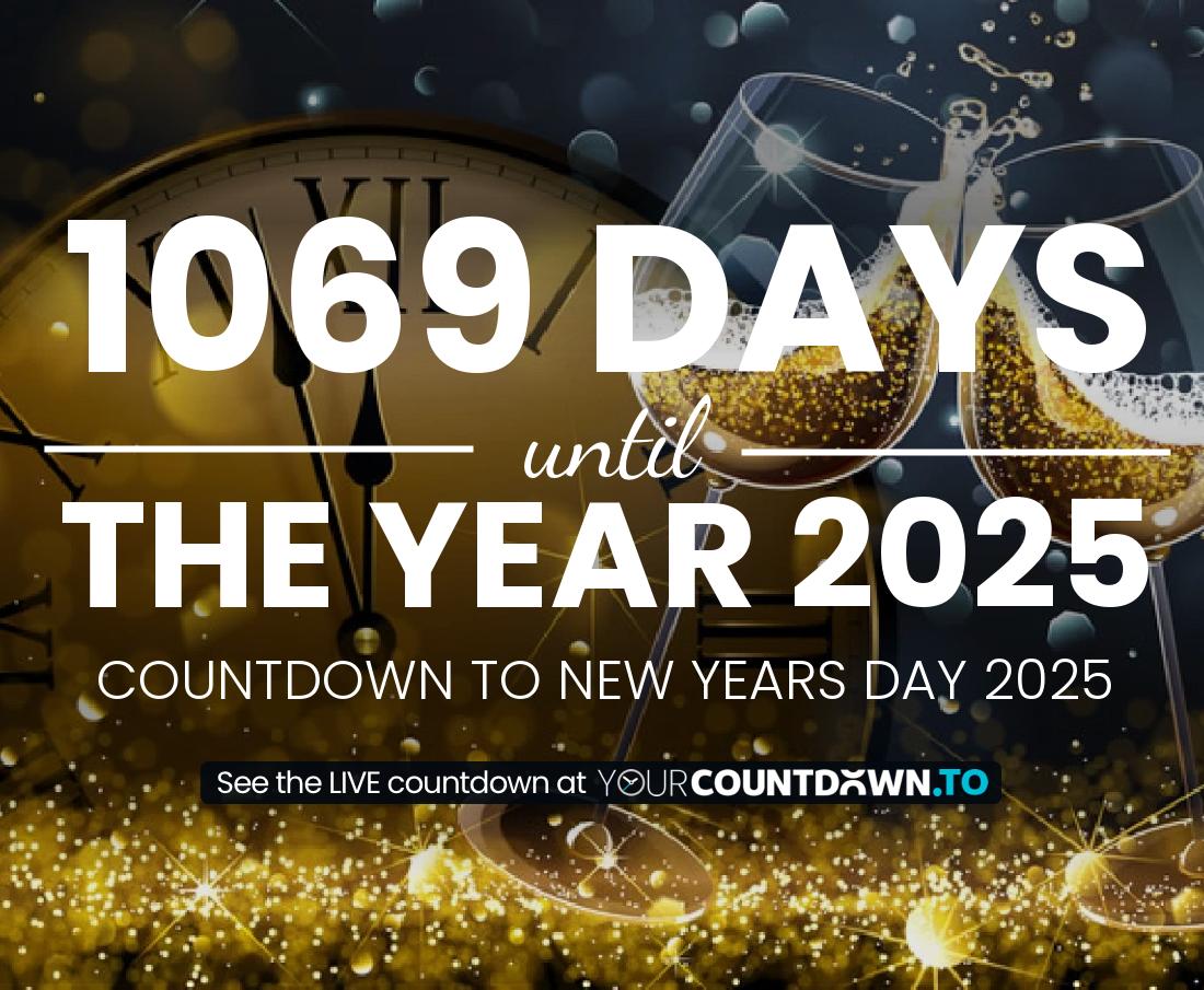 Countdown to New Years Day Countdown to the year 2023