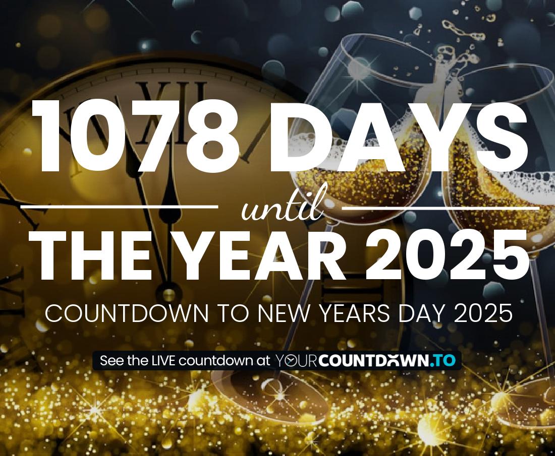 Countdown to New Years Day Countdown to the year 2023