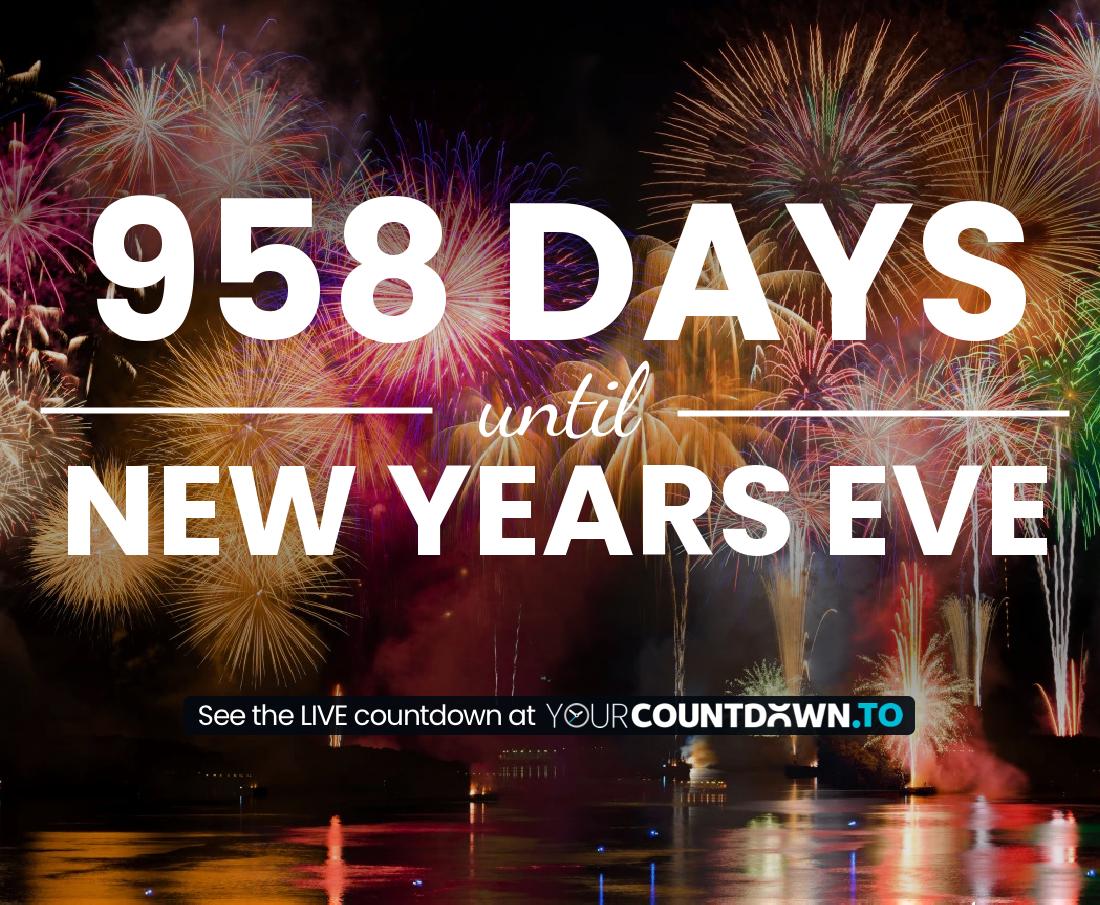 Countdown to New Years Eve