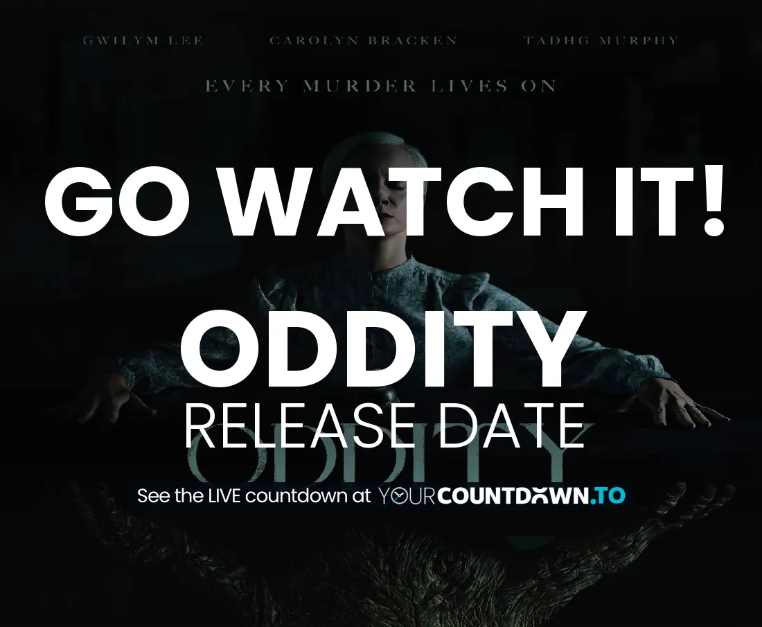 Countdown To Oddity Release Date