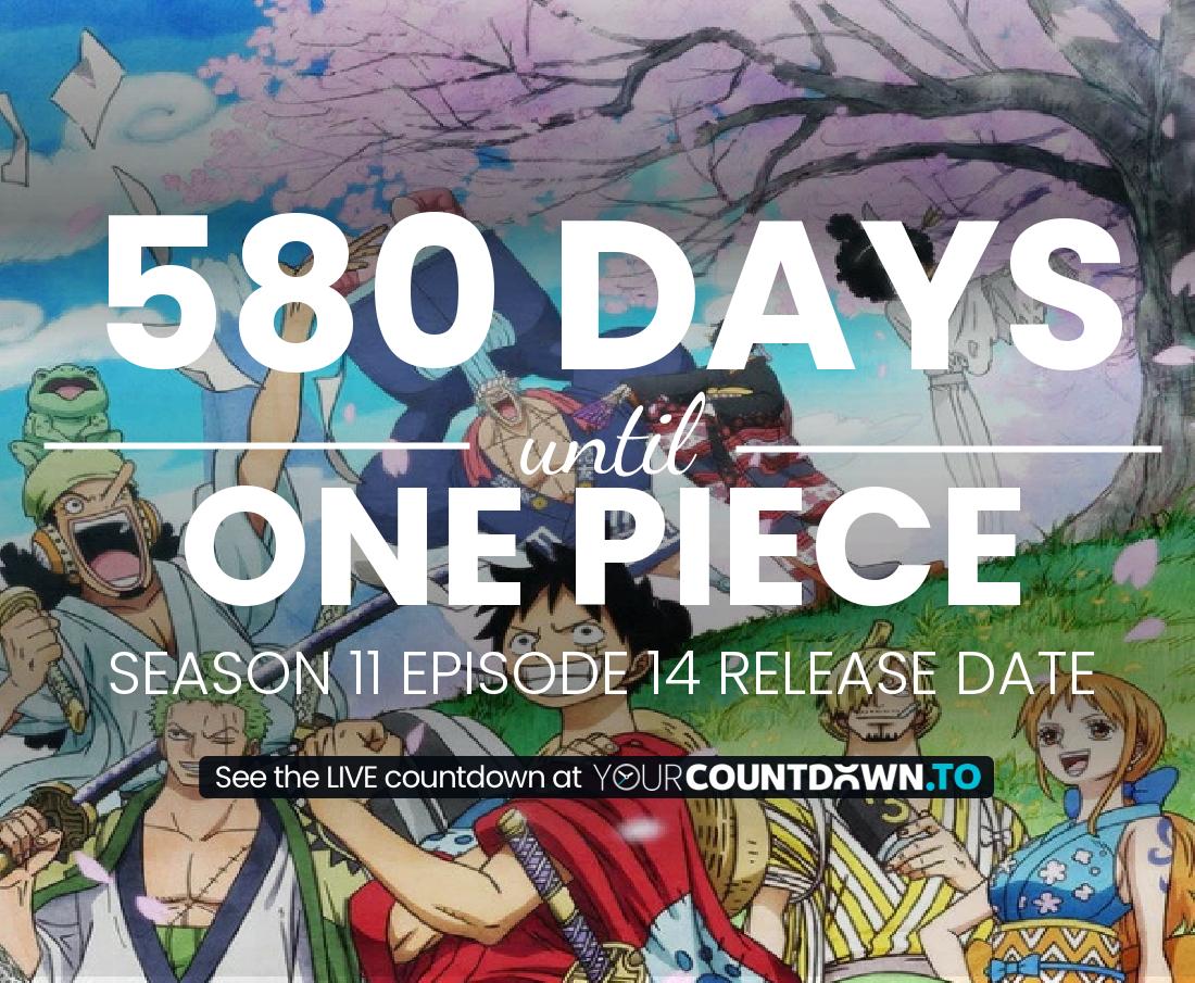 Countdown to One Piece Season 10 Episode 145 Release Date