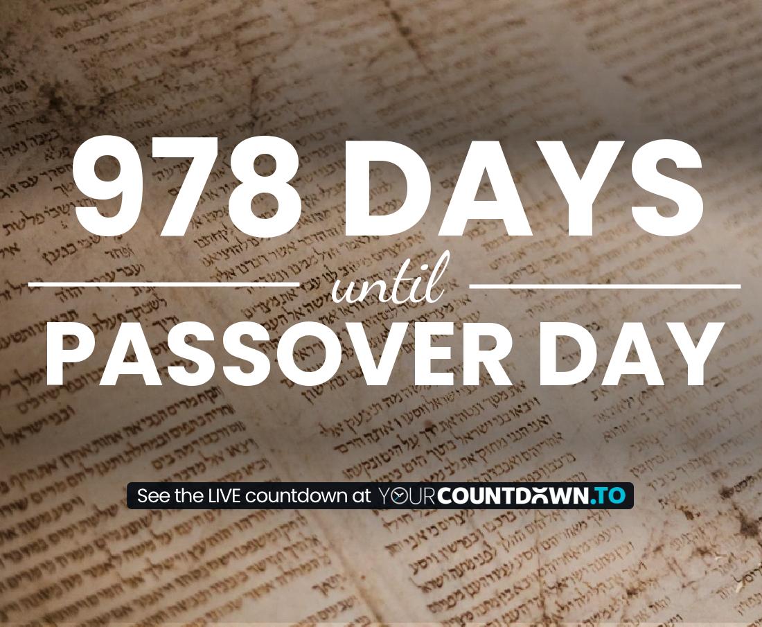Countdown to Passover Day