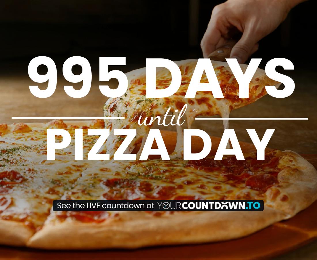 Countdown to Pizza Day