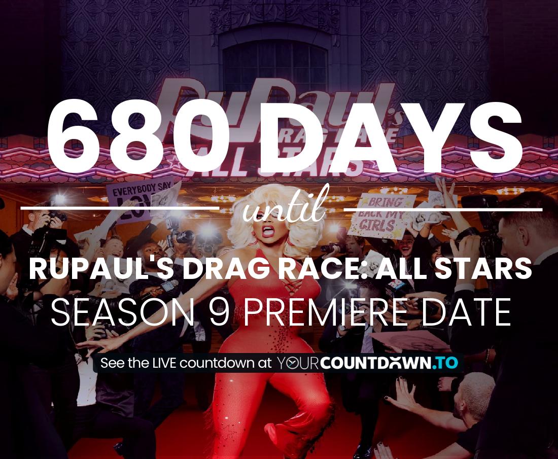Countdown to RuPaul's Drag Race: All Stars Season 7 Episode 9 Release Date