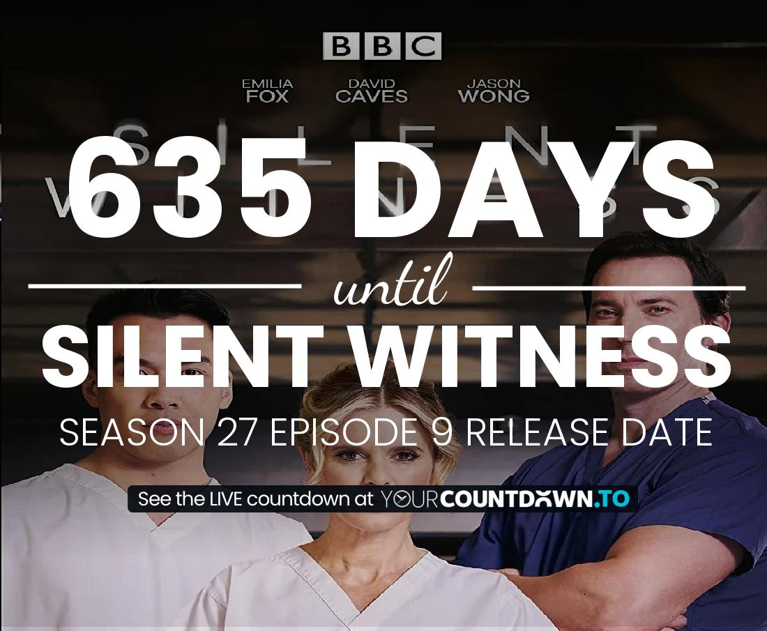 Countdown to Silent Witness Season 25 Premiere Date