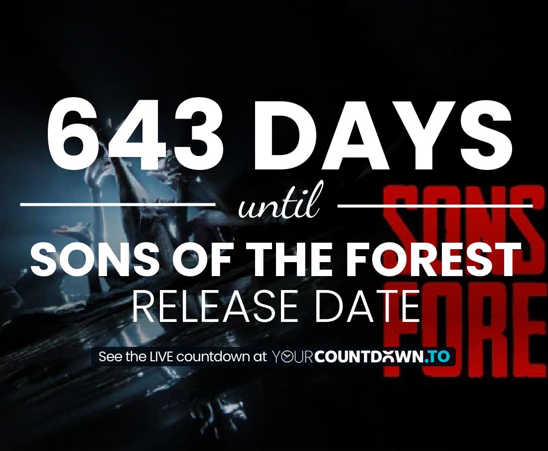 Countdown to Sons of the Forest PC Release Date