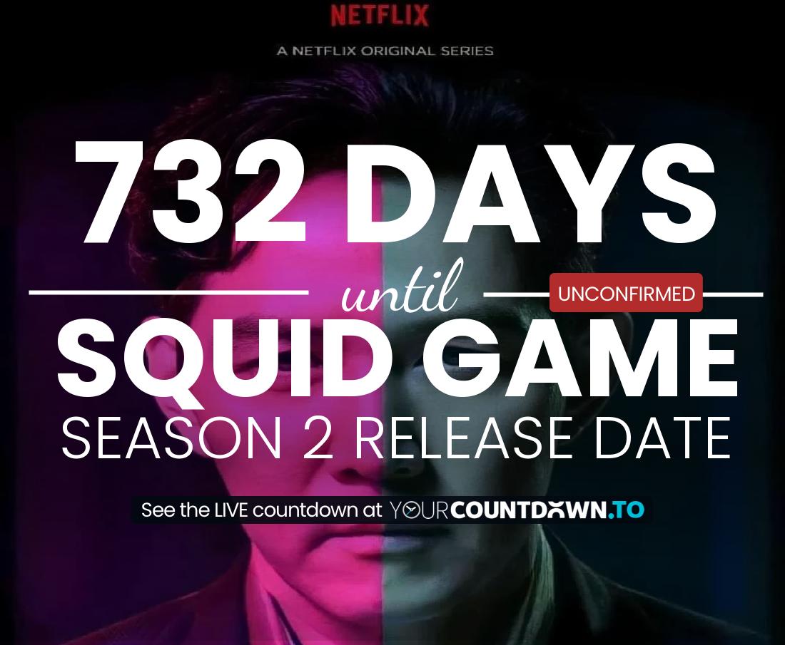 Countdown to Squid Game Season 2 Release Date