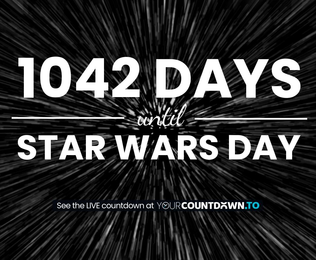 Countdown to Star Wars Day