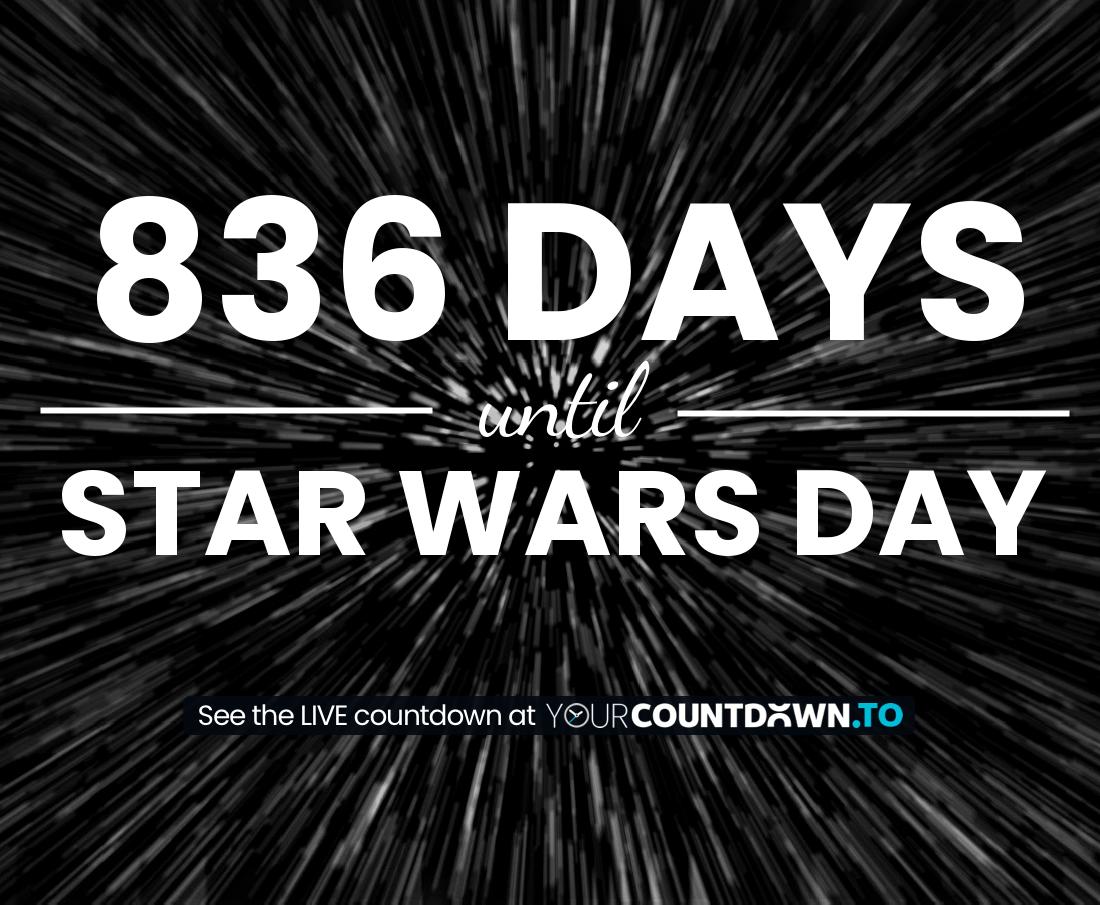 Countdown to Star Wars Day