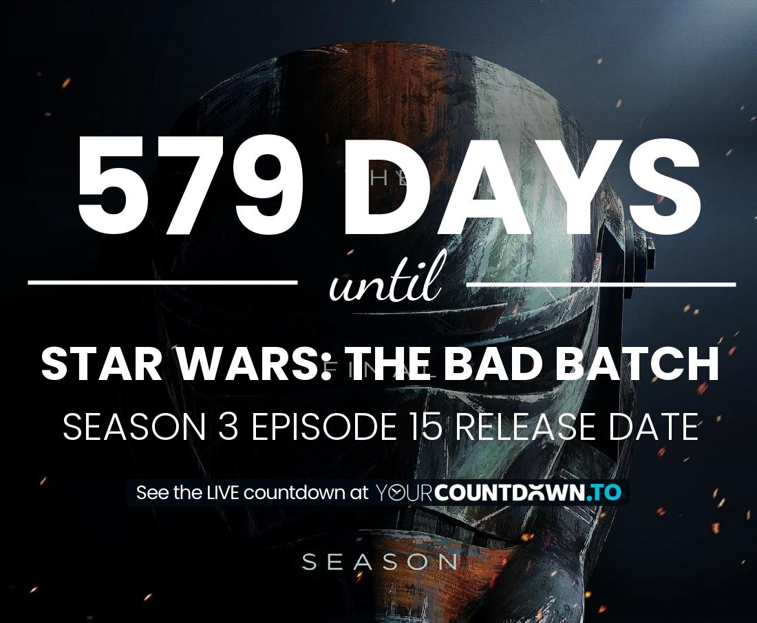 Countdown to Star Wars: The Bad Batch Season 2 Premiere Date