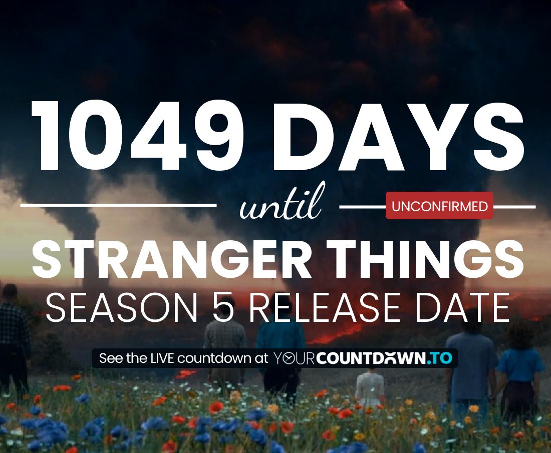 Countdown to Stranger Things Season 5 Premiere Date