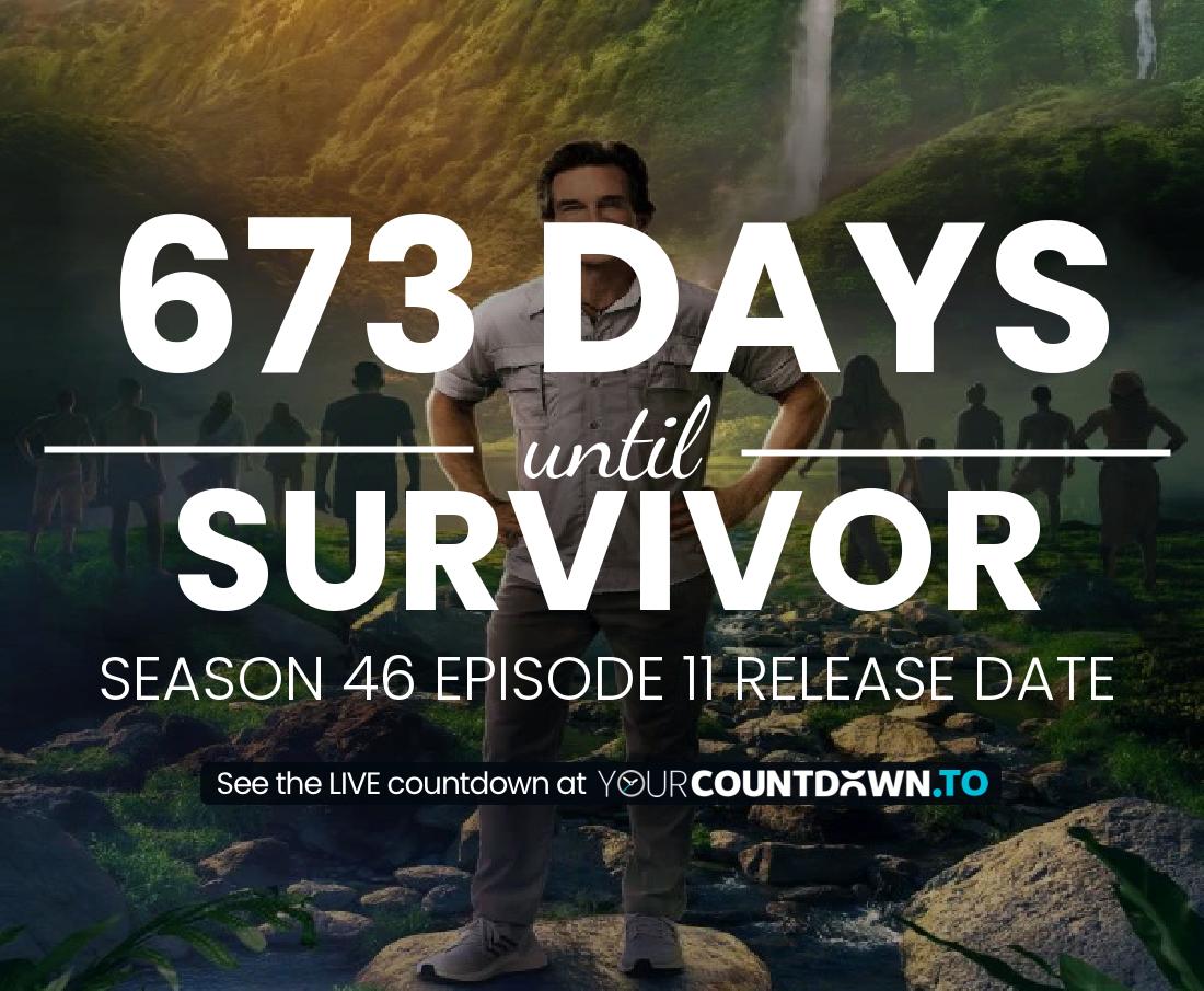Countdown to Survivor Season 43 Premiere Date