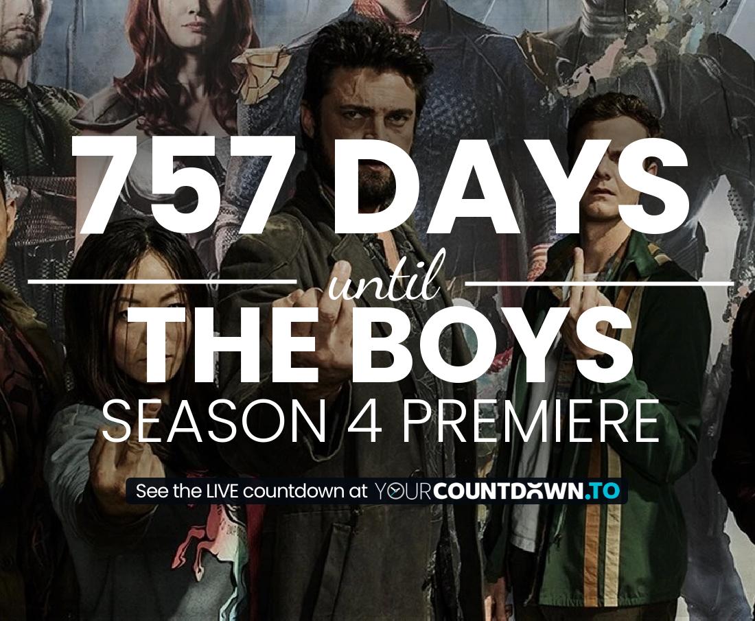 Countdown to The Boys Season 3 Premiere Date