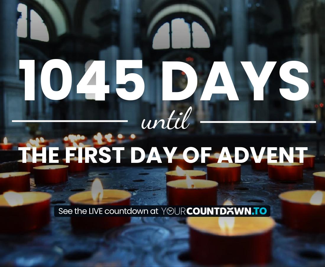 Countdown to The First Day Of Advent
