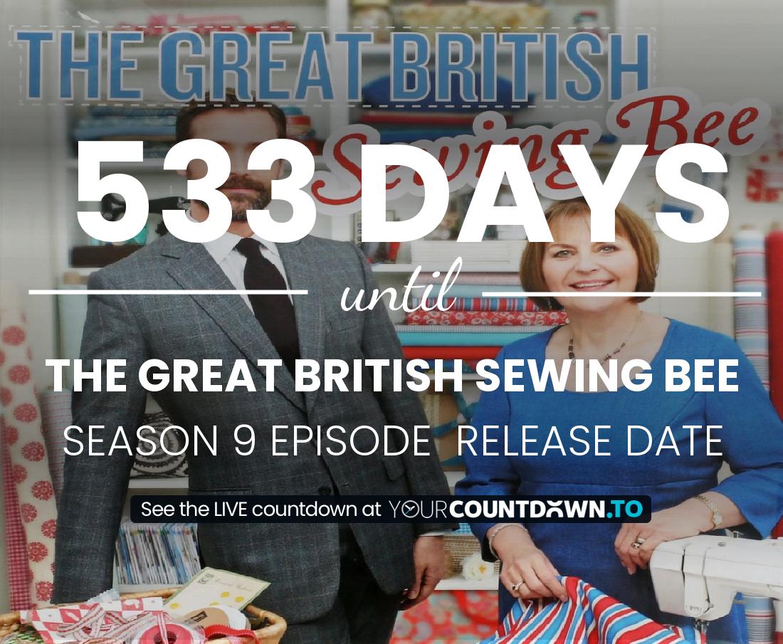 Countdown to The Great British Sewing Bee Season 8 Episode 10 Release Date