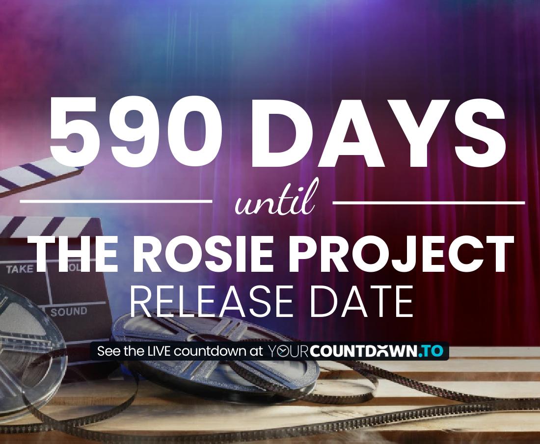Countdown to The Rosie Project Release Date