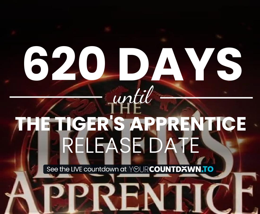 Countdown to The Tiger's Apprentice Release Date