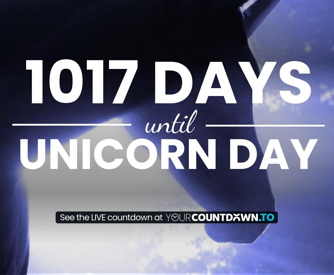 Countdown to Unicorn Day